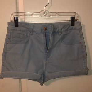 High waisted shorts